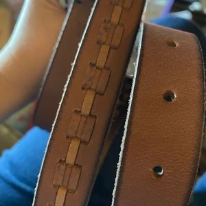 FRYE Leather Belt